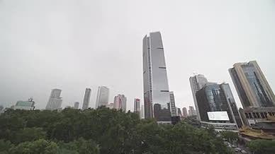 高清实拍上海商场附近地标视频的预览图
